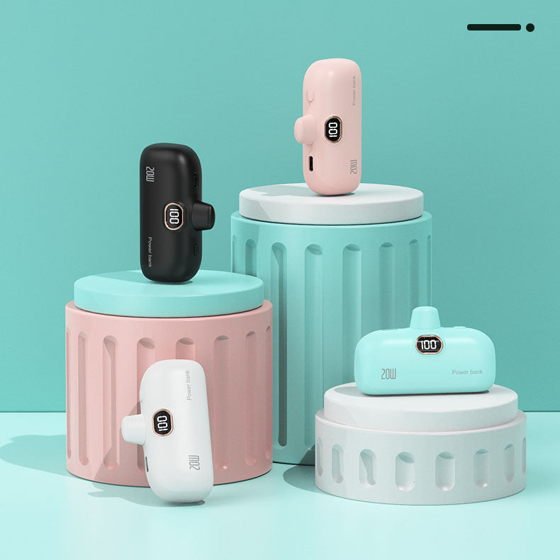 ⏳Time-limited Special⏰Portable Lipstick-size Wireless Power Bank 5000mAh