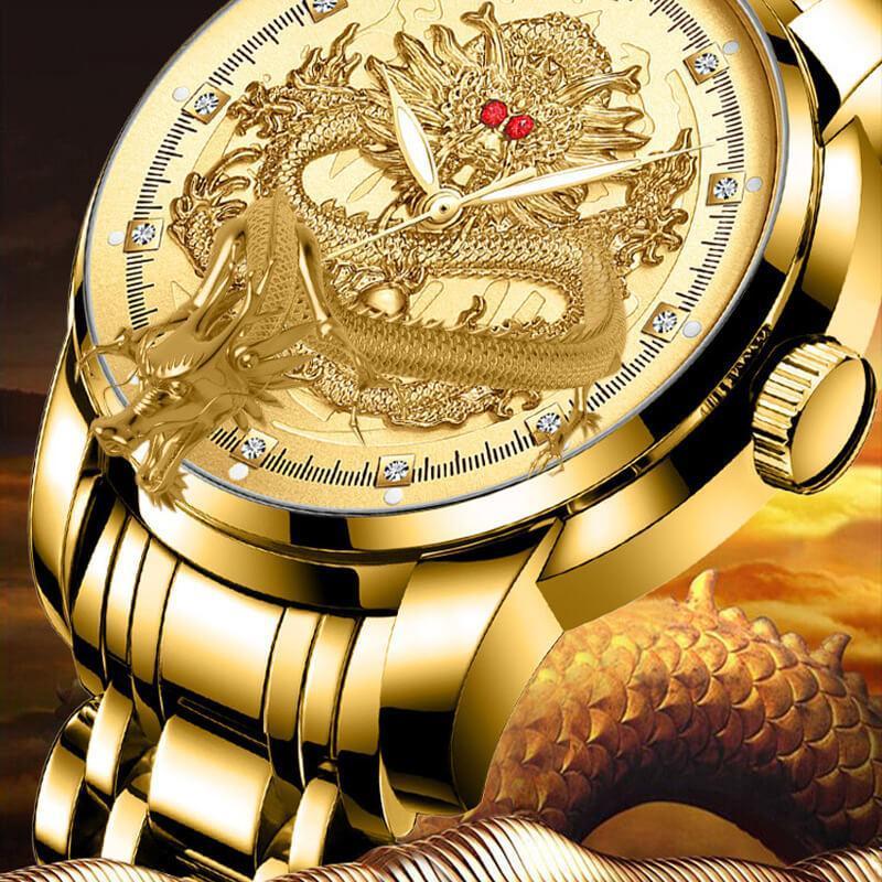 ⏳Time-limited Special⌛Golden Dragon Quartz Men's Watch