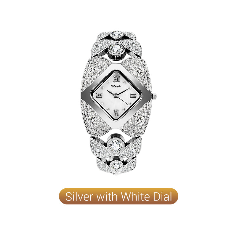 ⏳Time-limited Special⌛Women's Retro Quartz Watch with Sparkling Rhinestones