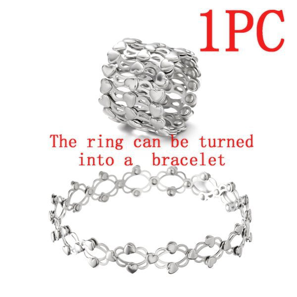 ⏳Time-limited Special⏰Magic 2 in 1 Foldable Ring Bracelet