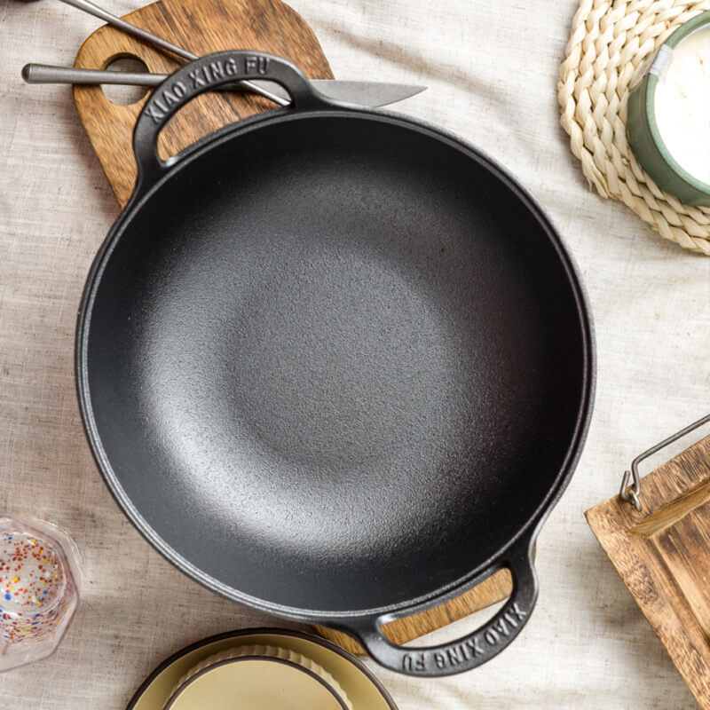 ⏳Time-limited Special⌛Cast Iron Pot Uncoated And Non Stick