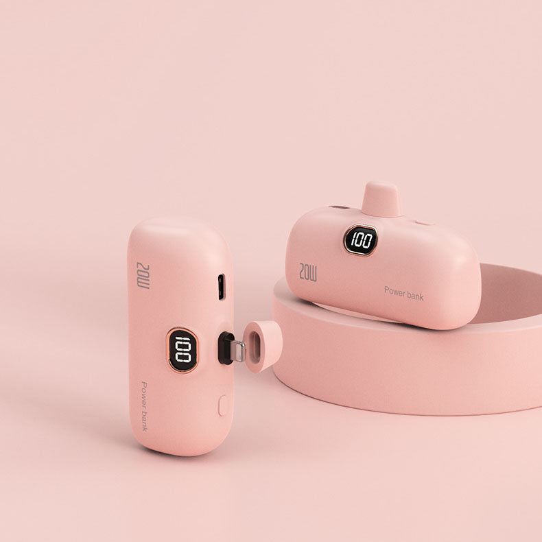 ⏳Time-limited Special⏰Portable Lipstick-size Wireless Power Bank 5000mAh