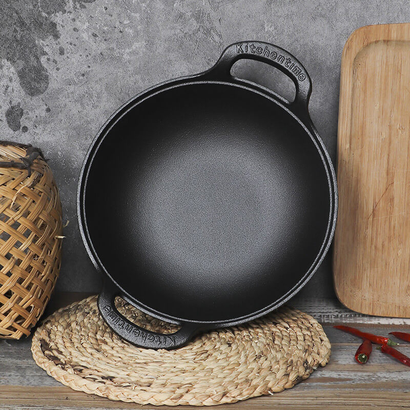 ⏳Time-limited Special⌛Cast Iron Pot Uncoated And Non Stick