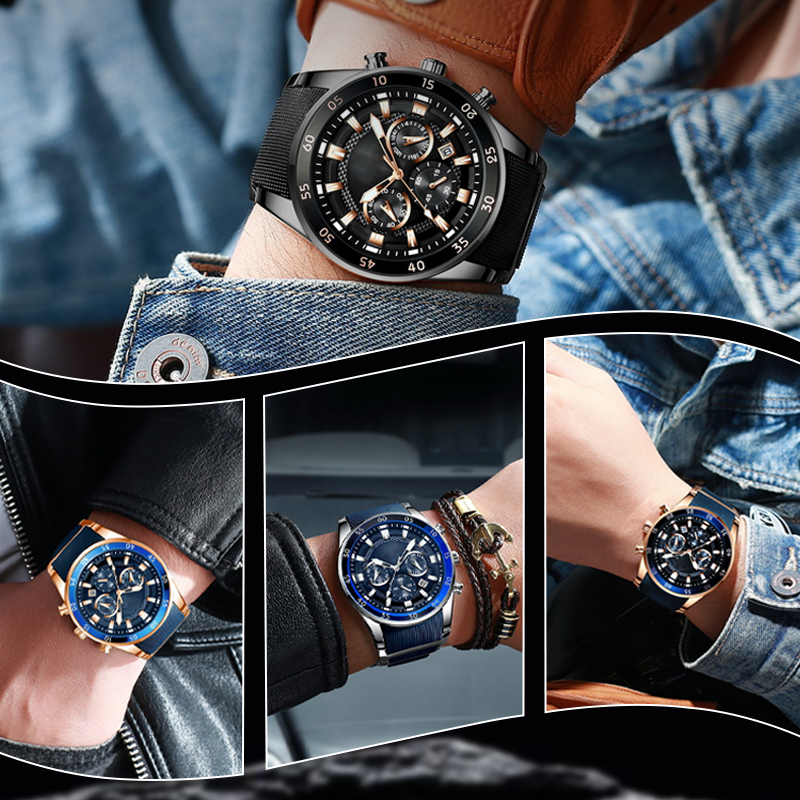 ⏳Time-limited Special⌛Men's Waterproof Multifunctional Quartz Watch