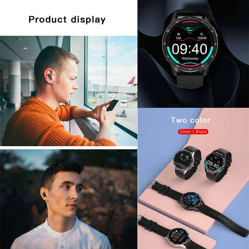 ⏳Time-limited Special⌚ 2 IN 1 SMARTWATCH WITH EARPHONES