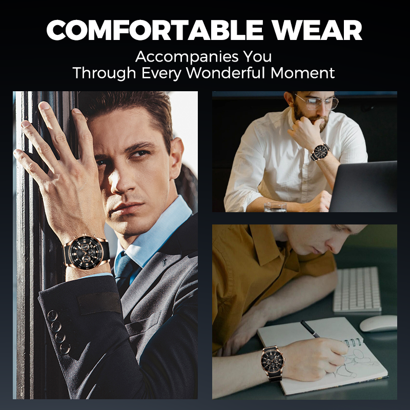 ⏳Time-limited Special⌛Men's Waterproof Multifunctional Quartz Watch