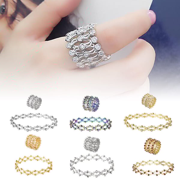 ⏳Time-limited Special⏰Magic 2 in 1 Foldable Ring Bracelet