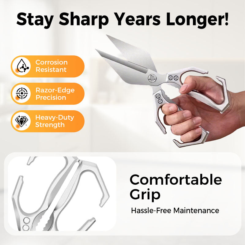 ⏳Time-limited Special⏰Multifunctional Heavy-Duty Kitchen Shears✂️