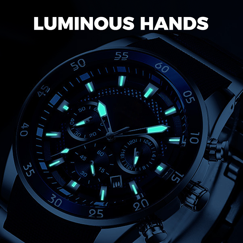 ⏳Time-limited Special⌛Men's Waterproof Multifunctional Quartz Watch