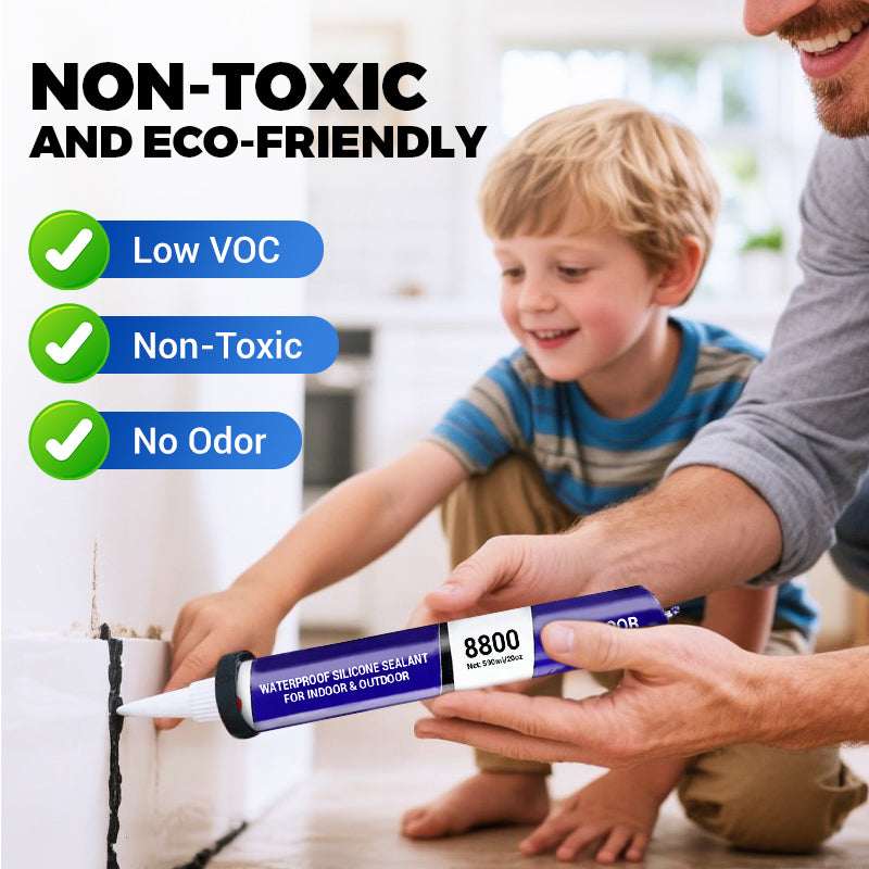 ⏳Time-limited Special⏰Waterproof Silicone Sealant for Indoor & Outdoor