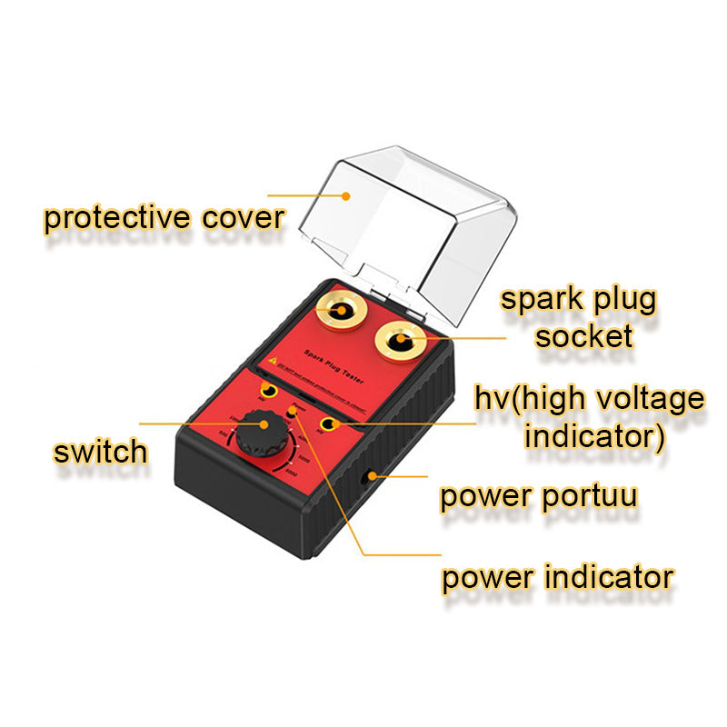 ⚡ Limited Time Half Price - Spark Plug Tester with Dual Testing Hole