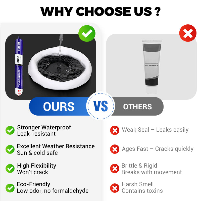 ⏳Time-limited Special⏰Waterproof Silicone Sealant for Indoor & Outdoor