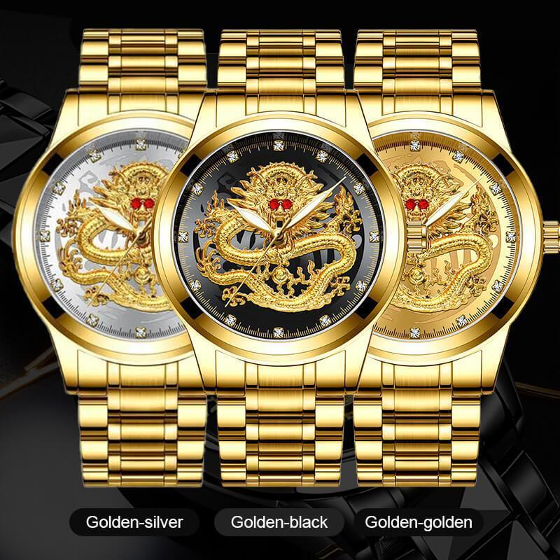 ⏳Time-limited Special⌛Golden Dragon Quartz Men's Watch