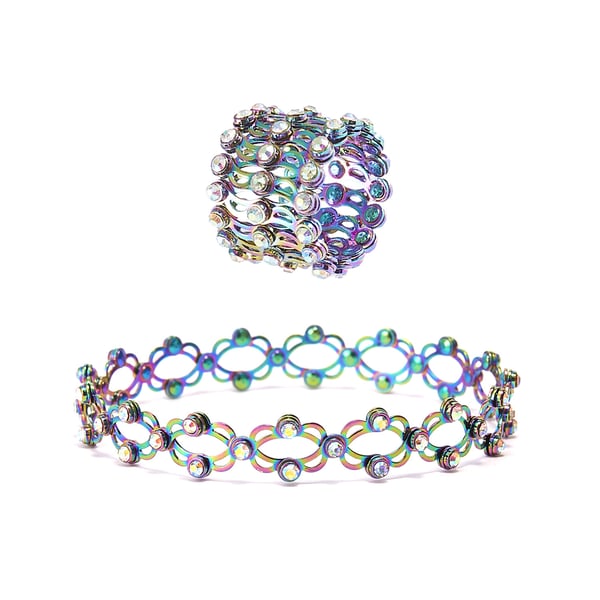 ⏳Time-limited Special⏰Magic 2 in 1 Foldable Ring Bracelet