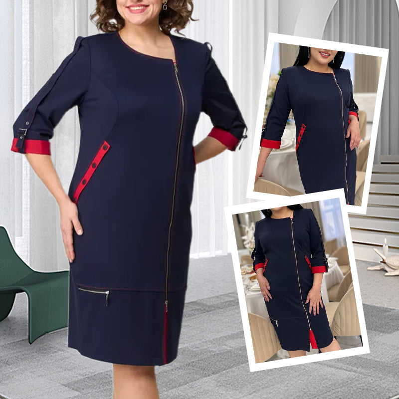 🌸Spring Specials💐 Women’s Fashionable High-end Dress with Side Zipper