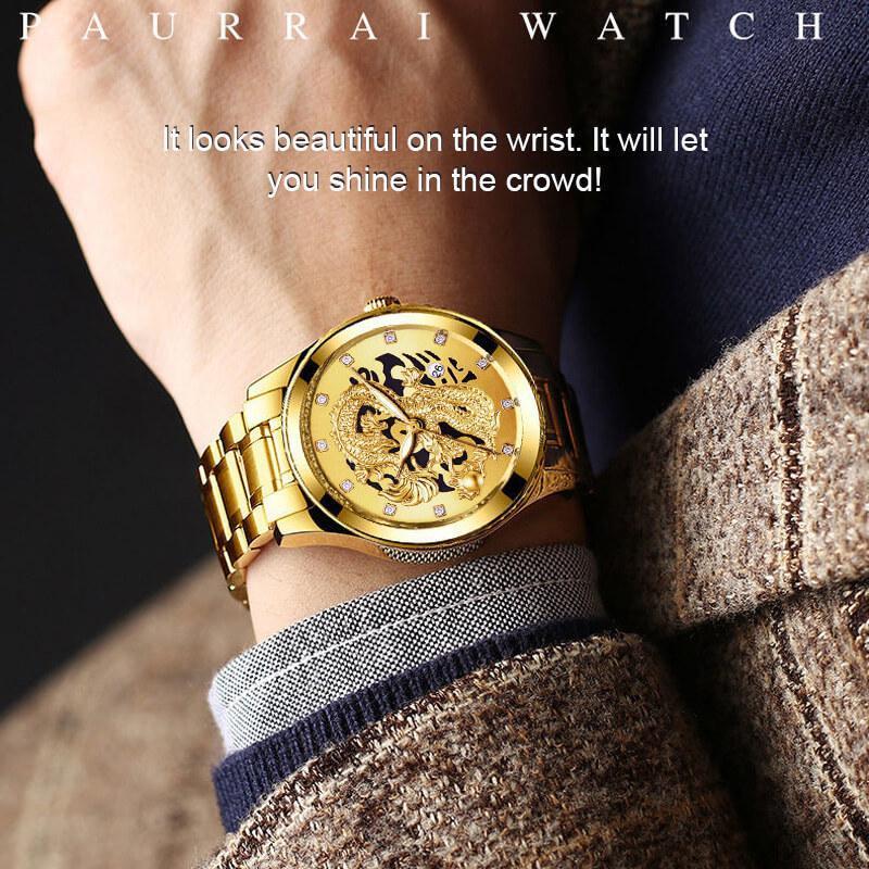 ⏳Time-limited Special⌛Golden Dragon Quartz Men's Watch