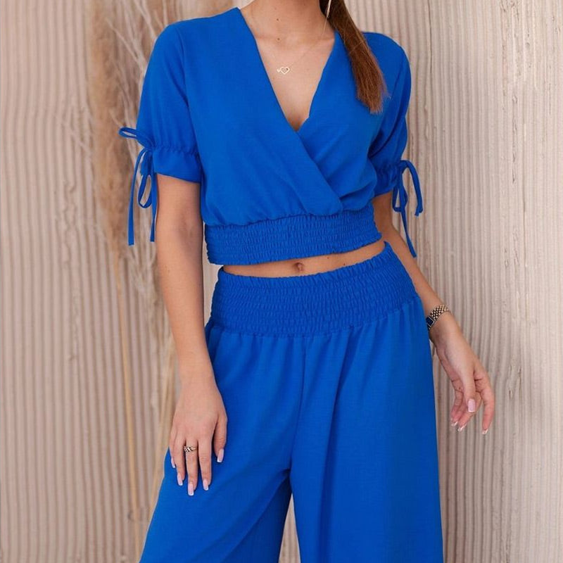 🌸Spring Specials💐 Set With Elastic Pants & Shirt