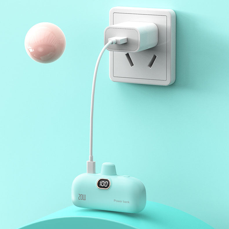 ⏳Time-limited Special⏰Portable Lipstick-size Wireless Power Bank 5000mAh