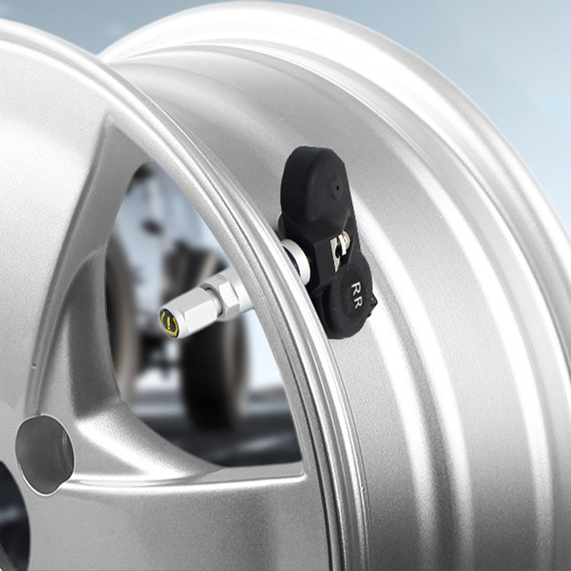 ⏳Time-limited Special⏰Solar Four Wheel Tire Pressure Monitor with Real-Time Display