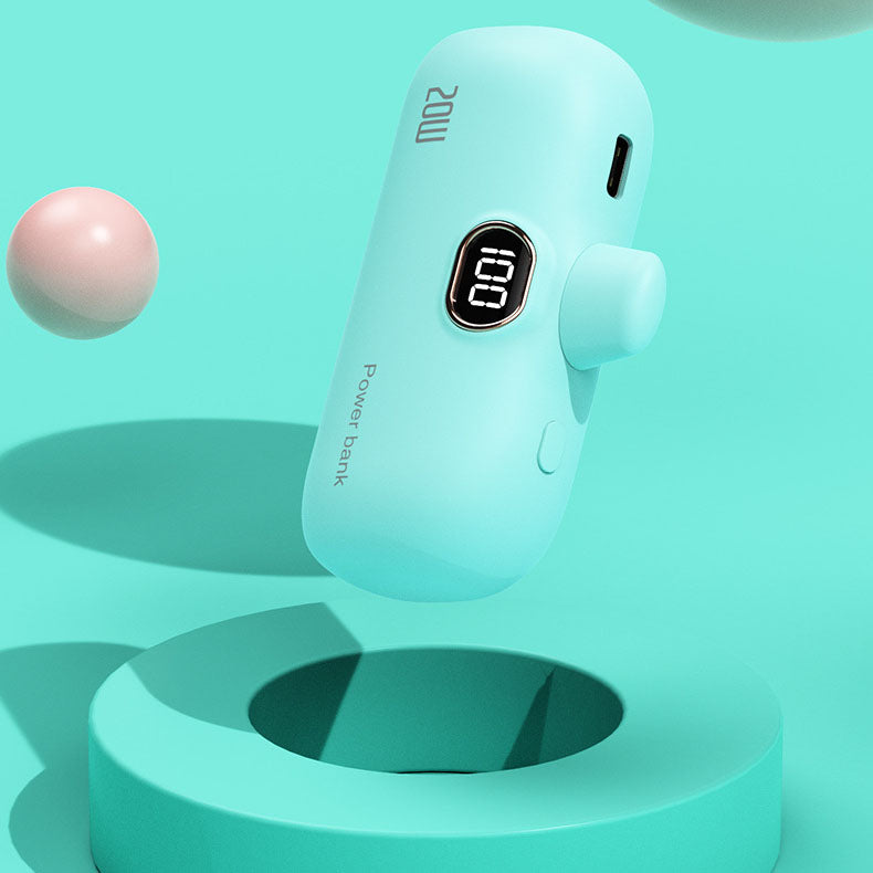 ⏳Time-limited Special⏰Portable Lipstick-size Wireless Power Bank 5000mAh