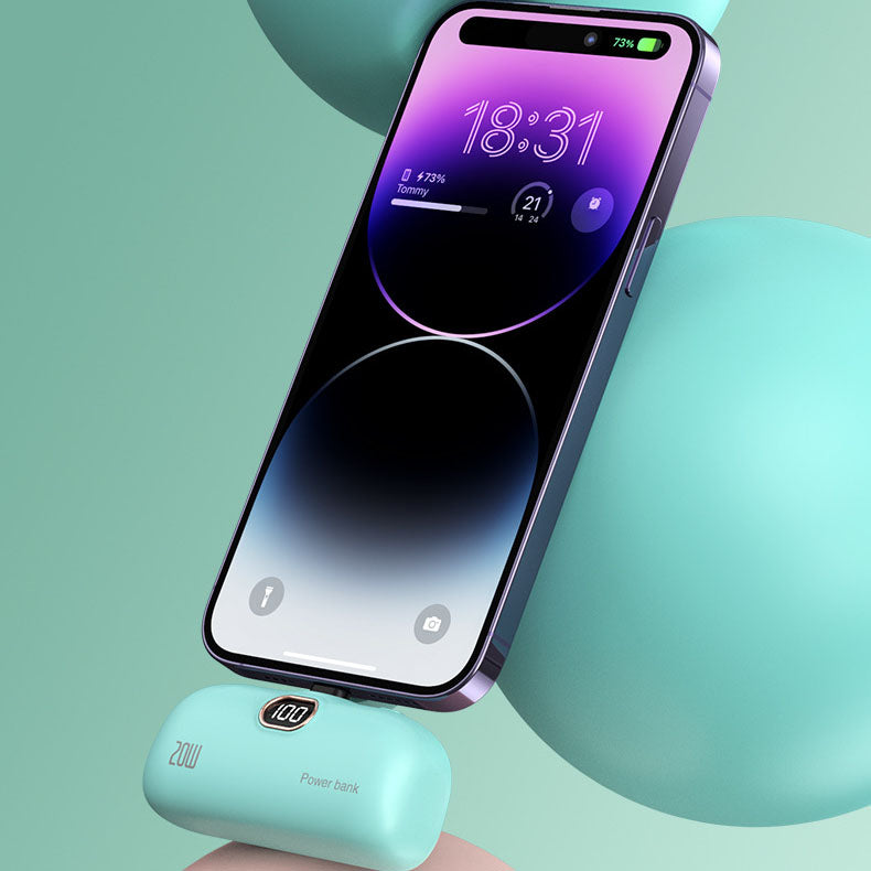 ⏳Time-limited Special⏰Portable Lipstick-size Wireless Power Bank 5000mAh