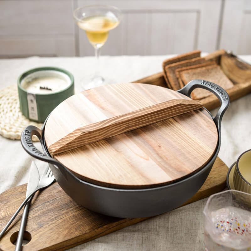 ⏳Time-limited Special⌛Cast Iron Pot Uncoated And Non Stick