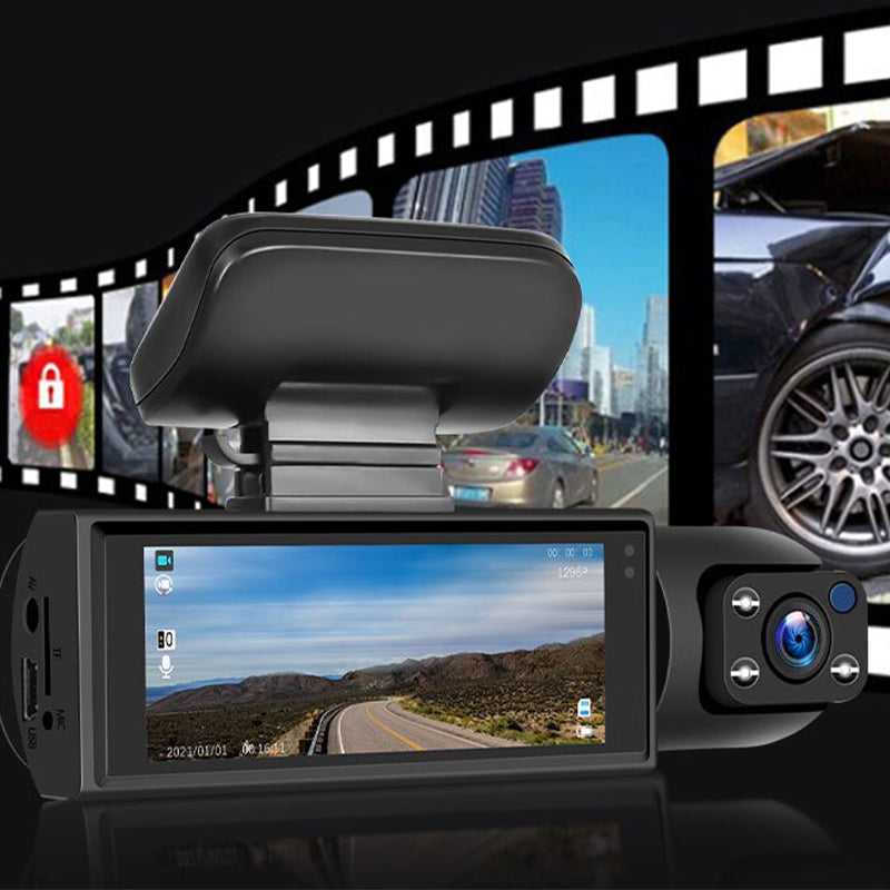 🚗📹 Drive Smarter with Our 170° Wide-Angle Dash Cam – Dual Lens, 1080p Clarity! ✈️ Free Shipping