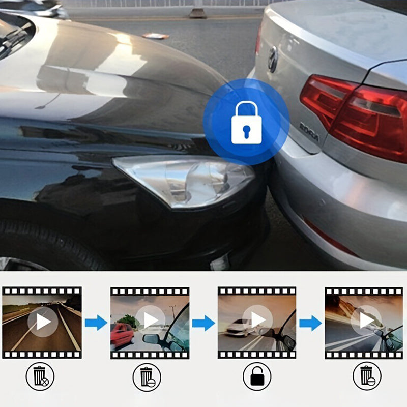 🚗📹 Drive Smarter with Our 170° Wide-Angle Dash Cam – Dual Lens, 1080p Clarity! ✈️ Free Shipping
