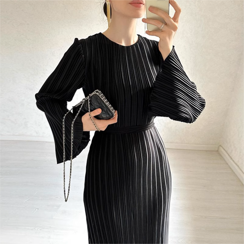 🌸Spring Specials💐 New Elegant Flare Sleeves Dress - Timeless & Flattering