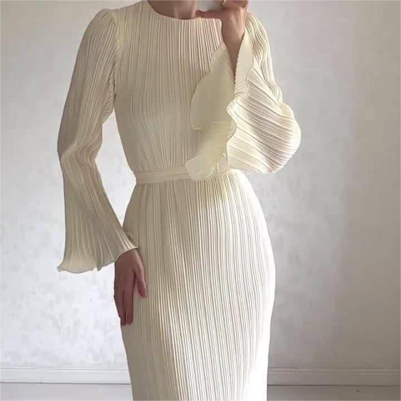 🌸Spring Specials💐 New Elegant Flare Sleeves Dress - Timeless & Flattering