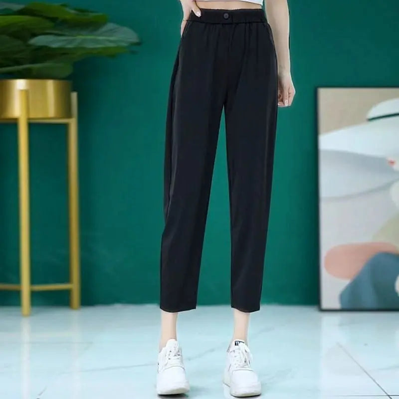 🔥Only $21.99😋Women's Loose Fit Cropped Harem Pants spiyle