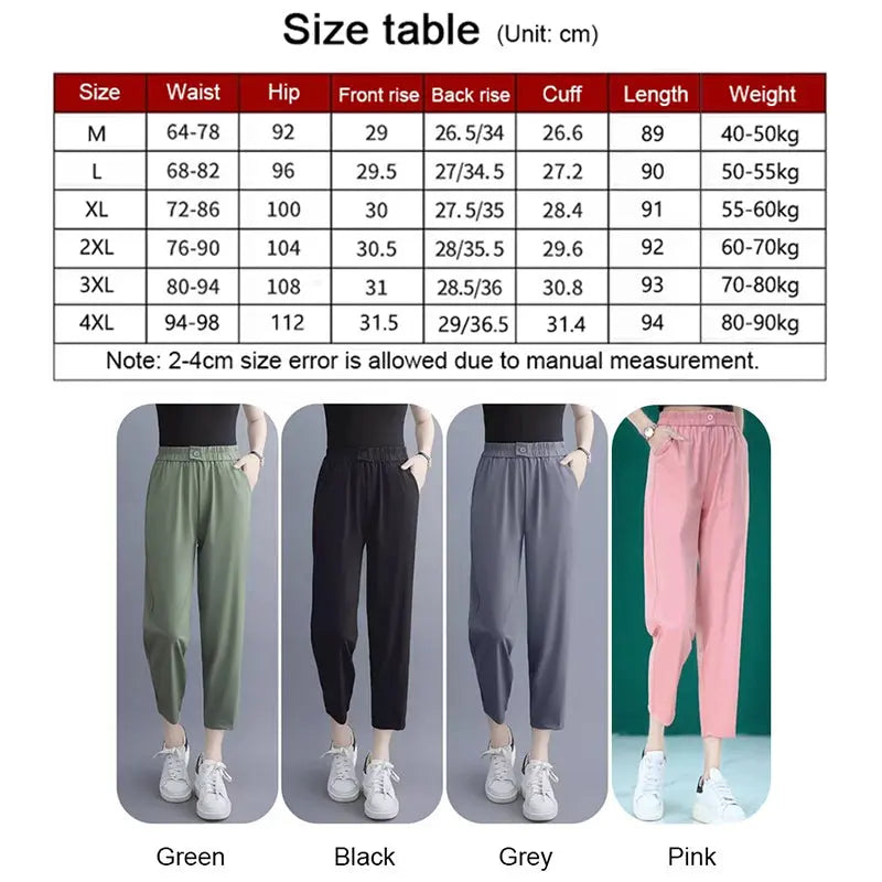 🔥Only $21.99😋Women's Loose Fit Cropped Harem Pants spiyle
