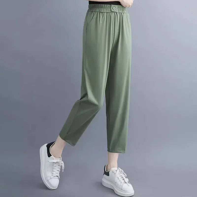 🔥Only $21.99😋Women's Loose Fit Cropped Harem Pants spiyle