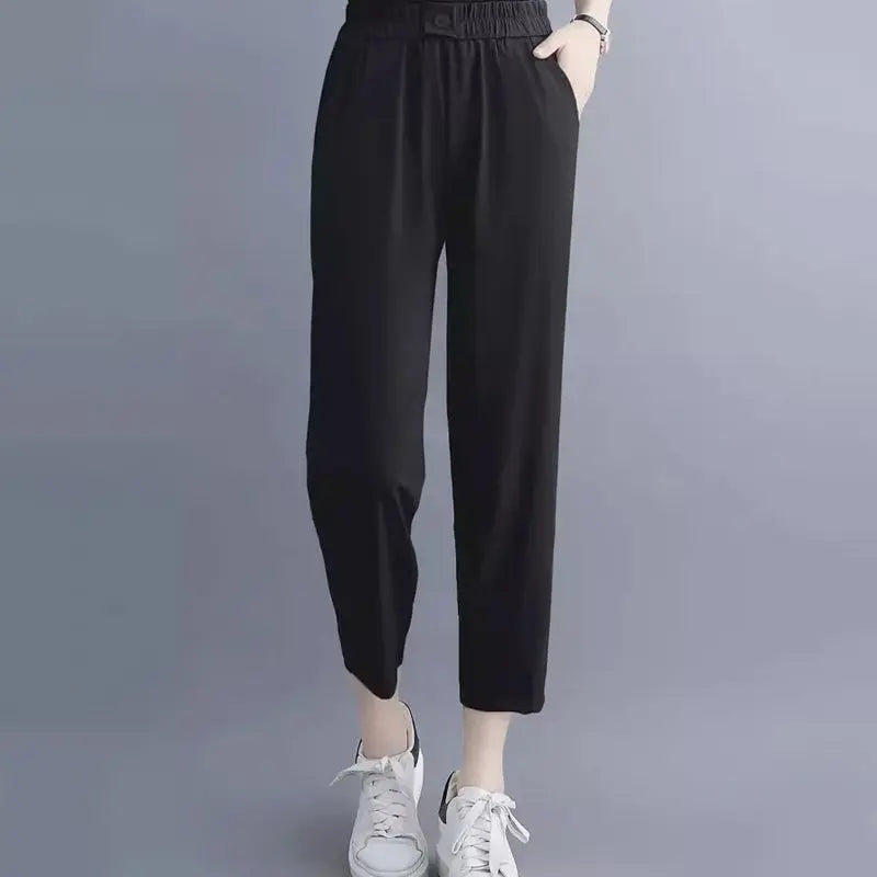 🔥Only $21.99😋Women's Loose Fit Cropped Harem Pants spiyle