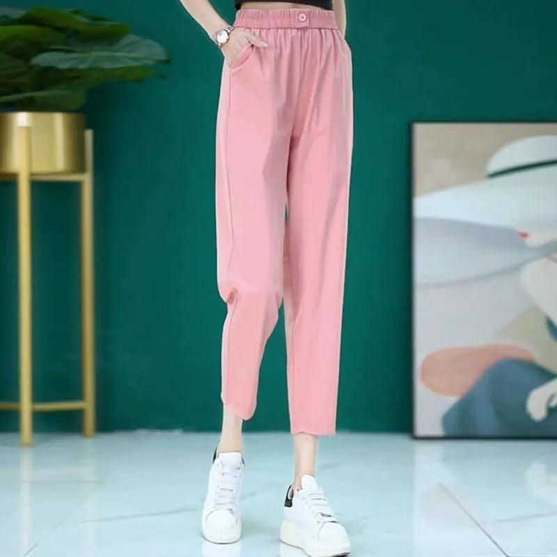 🔥Only $21.99😋Women's Loose Fit Cropped Harem Pants spiyle