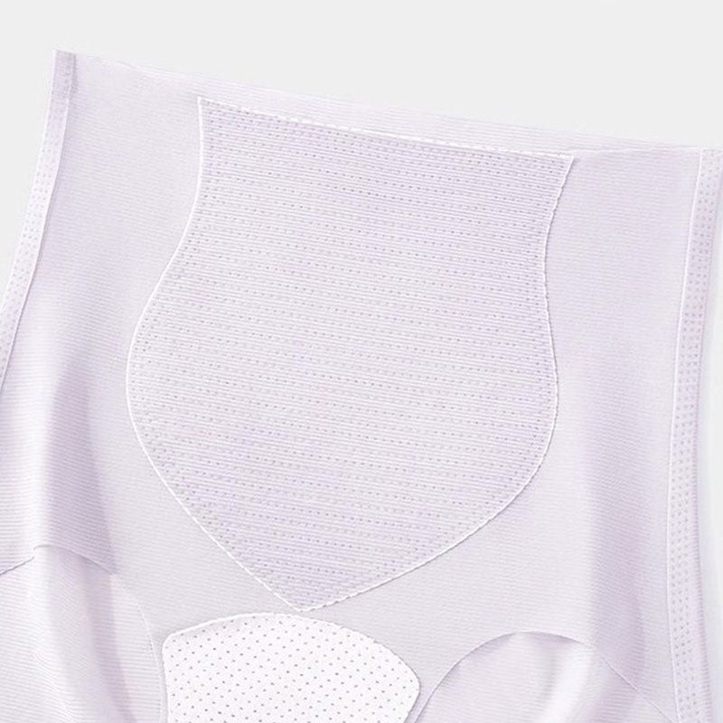 High waisted seamless elastic hip lifting panties