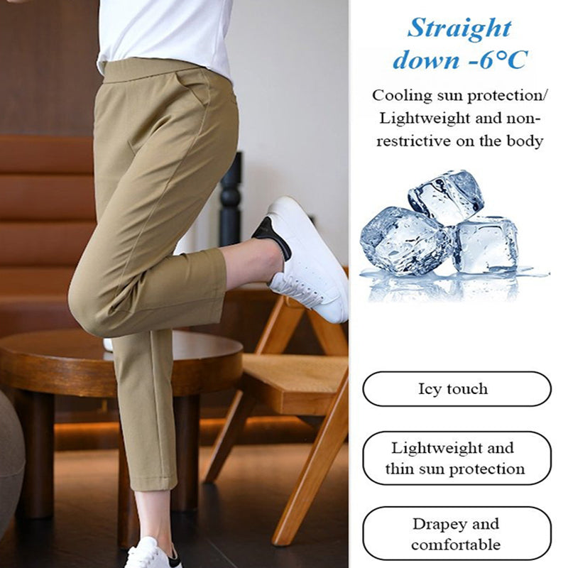Women's Summer Ice Cooling Casual Capri Pants(50% OFF) tempeie