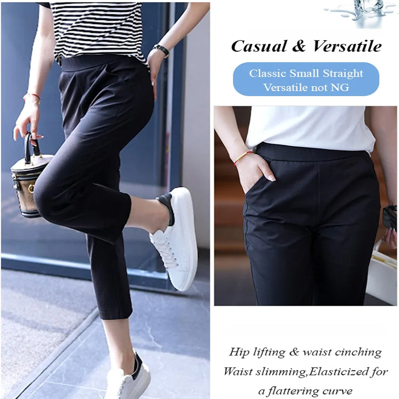 Women's Summer Ice Cooling Casual Capri Pants(50% OFF) tempeie