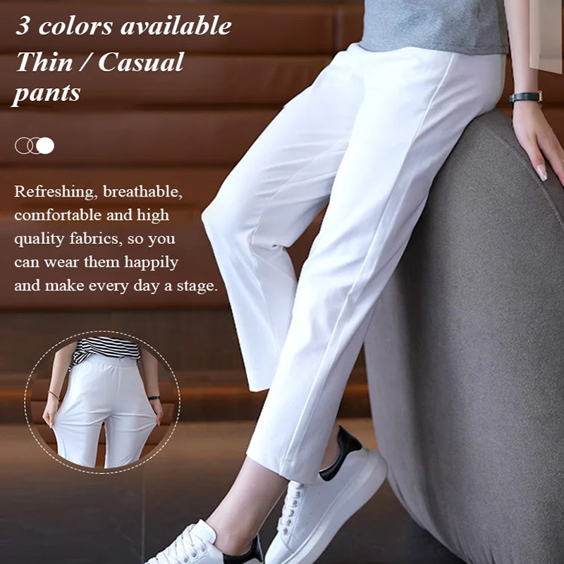 Women's Summer Ice Cooling Casual Capri Pants(50% OFF) tempeie