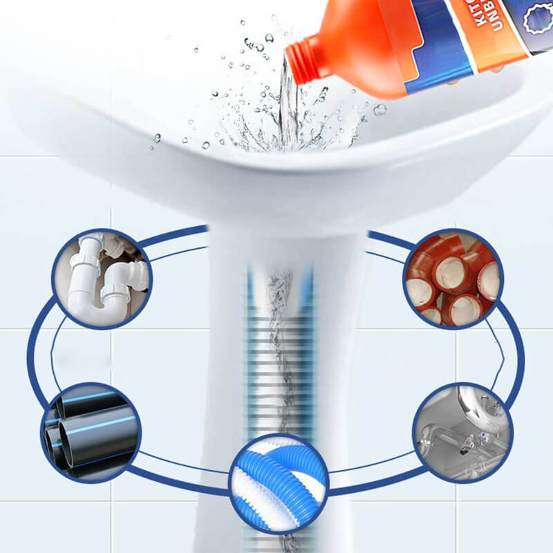 The pipeline dredging agent is suitable for various pipes! seagche