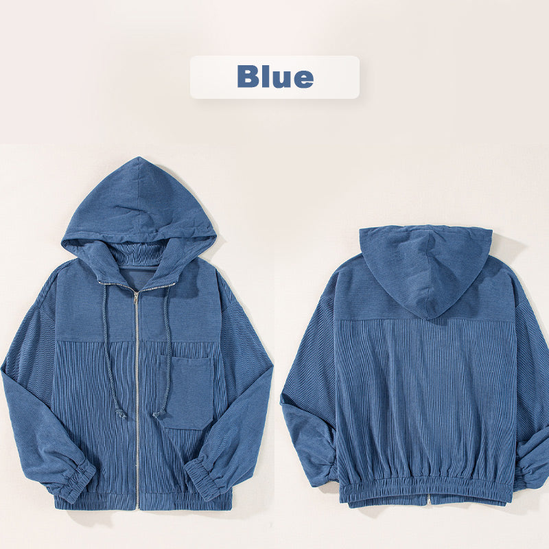 free shipping📦Women's Casual Lapel Hooded Jacket