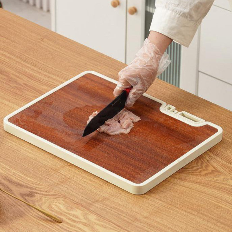 š„HOT SALEš„Double Sided Antibacterial Cutting Board with Stand