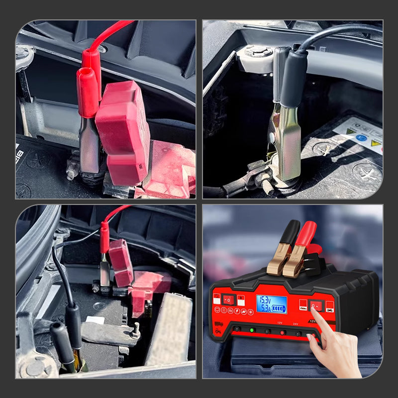 ⏳Time-limited Special⏰Automotive Intelligent Pulse Repair Battery Charger🚗