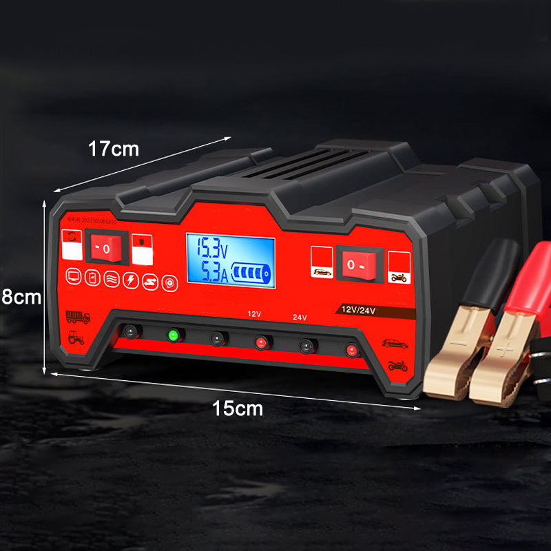 ⏳Time-limited Special⏰Automotive Intelligent Pulse Repair Battery Charger🚗