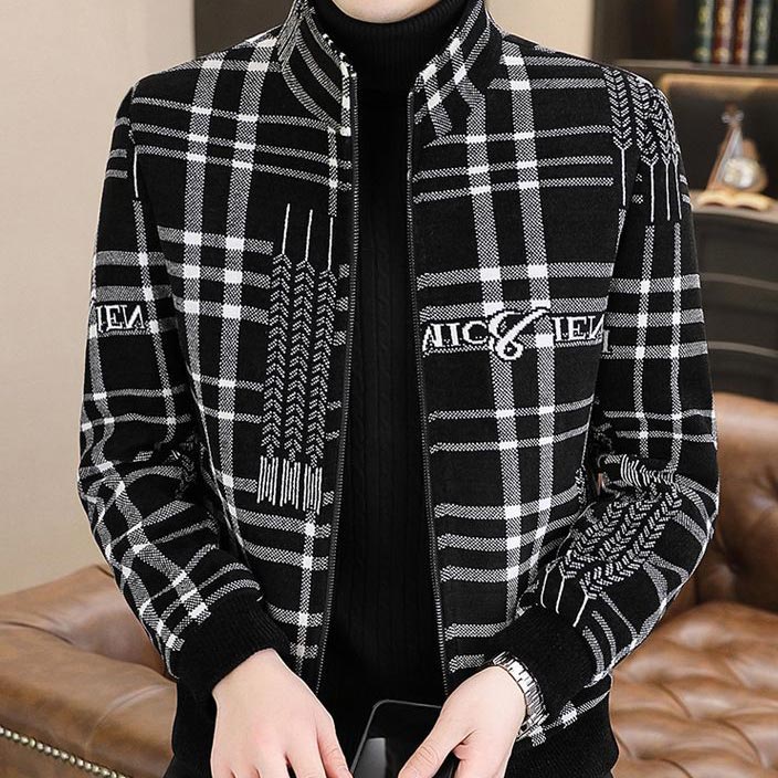 🍂Fall Specials🍂 Men’s Stylish Padded Thick Tweed Jacket