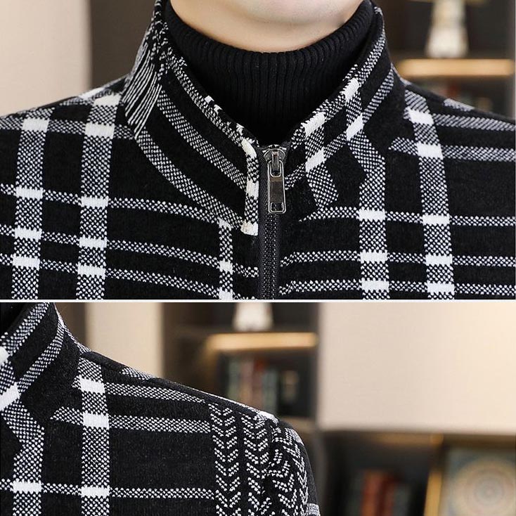 🍂Fall Specials🍂 Men’s Stylish Padded Thick Tweed Jacket