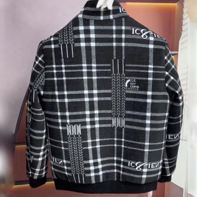 🍂Fall Specials🍂 Men’s Stylish Padded Thick Tweed Jacket