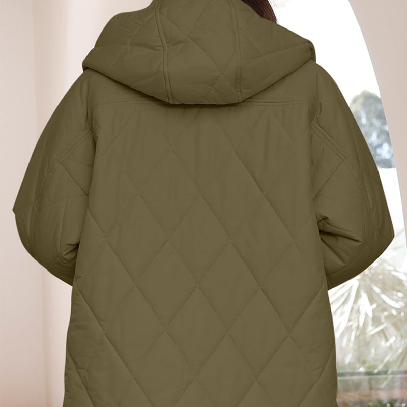 ❄️Winter Specials❄️Trendy Lightweight Hooded Quilted Jacket