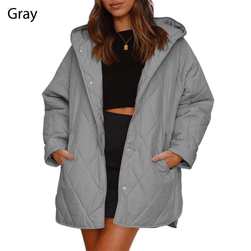 ❄️Winter Specials❄️Trendy Lightweight Hooded Quilted Jacket