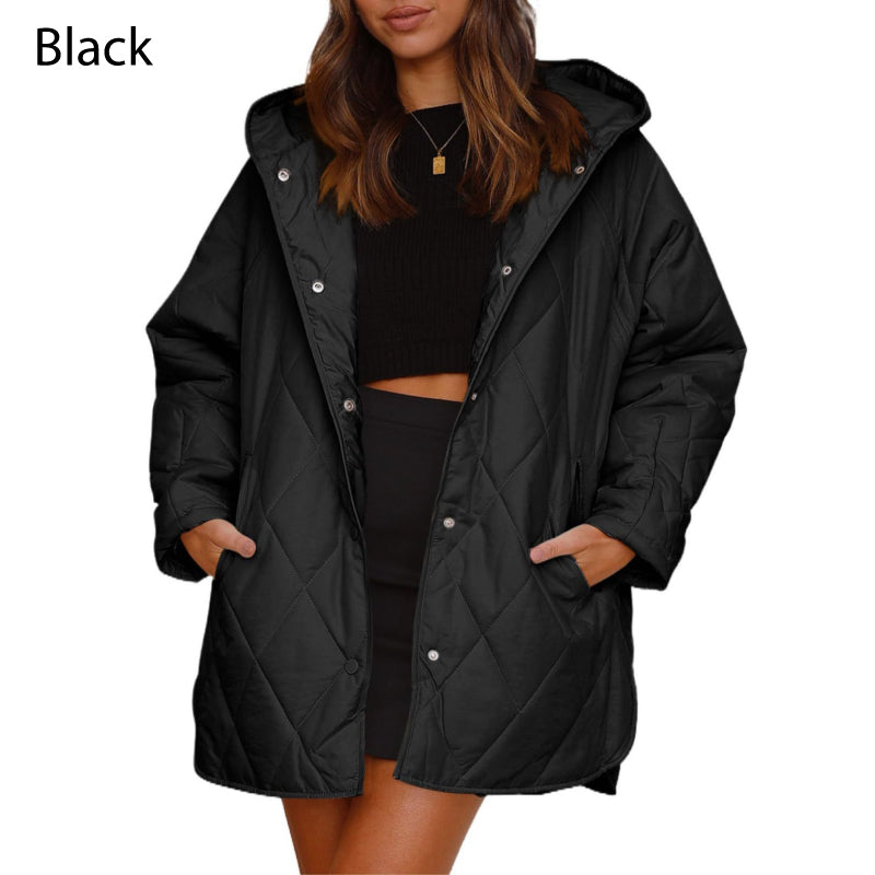 ❄️Winter Specials❄️Trendy Lightweight Hooded Quilted Jacket